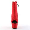 Pleaser - ADORE1018FS Bottes de plateforme, Pole dance chaussures - Chaussures de pole dance - Rouge Product image
